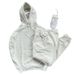 Men's Clothing New Autumn And Winter Hooded Sweatshirt Men's Suit Solid Color Sports Casual All Match Two Piece Suit_viptrois.com