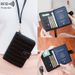 Women's Wallet & Men's Wallet Rfid Anti-theft Brush Passport Bag Stone Neck Id Bag Multifunctional Short Travel Passport Holder_viptrois.com