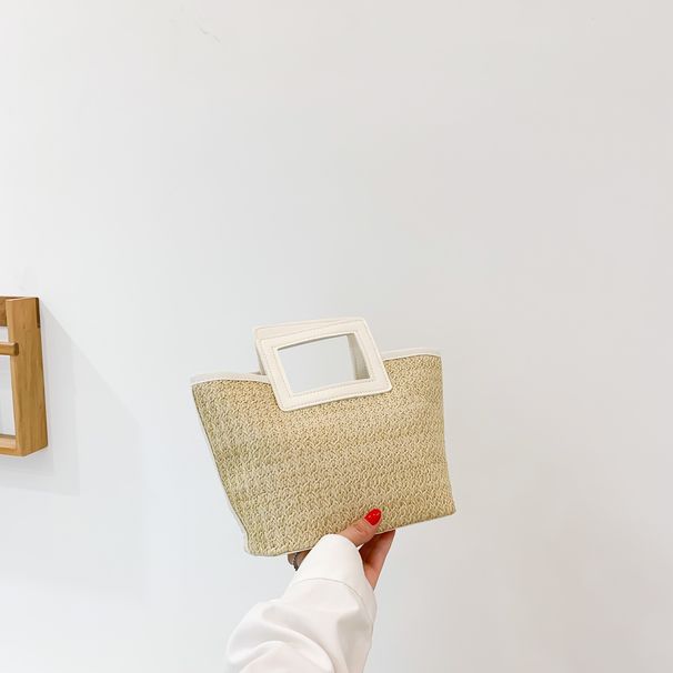 Women's Shoulder Bags Trendy And Fashionable Large-capacity Bags, Women's Hand-held Tote Bags, Retro And Elegant Bags For Women, Woven_viptrois.com