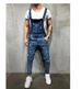 Loom And American Foreign Trade Denim Ripped Long Pants Cross-Border In Stock European Station New Men's Overalls Factory_viptrois.com