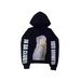 Y2k Retro Print Hoodie – Vintage-Inspired Oversized Pullover With Drop Shoulder (Unisex Streetwear, Polyester, Black/Grey, S-Xl)_viptrois.com