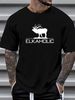 NEW Elkaholic T Funny Elk Hunting - Tee T-ShirtBLACK MEN-WOMEN SIZE S-5XL Stretched Casual Fashion Versatile Streetwear Unisex_viptrois.com