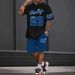 Men's Clothing Sports Leisure Printed Short Sleeve Printed Polyester T Shirt_viptrois.com