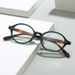 FME Oval Eyeglasses - Retro Round Frame & Lightweight Acetate | Fashion Glasses For Men & Women_viptrois.com