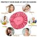 Satin Nightcap Hair Care Bath Hat Wide-brimmed Thin High-elastic Chemotherapy Ladies Hair Care Hat Satin Beauty_viptrois.com