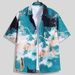 Men's Clothing Retro All Over Print Floral Shirt Loose Casual Trendy Brand Cool Unisex Couple Set_viptrois.com
