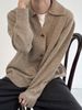 Sweater Men's Autumn Winter Korean Version Loose And Trendy Light Mature Worn Outside Long Sleeved Lazy Style, Knitted_viptrois.com