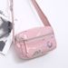 Women's Crossbody Bags Fashion Sports Mobile Phone Bag Leisure Shoulder Bag Ladies Messenger Bag Lightweight Waterproof Nylon Bag Female Bag_viptrois.com