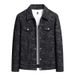 Men's Clothing Men's Corduroy Jacket With Lapel Collar, Fashionable Casual Coat For Spring & Autumn, Plus Size M-8XL, Trendy Hong Kong Style_viptrois.com