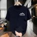 Heavyweight Cotton T-Shirt - Unisex Vintage Short Sleeve Tee With Creative Graphic For Men Women Casual Wear_viptrois.com