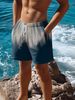 Unbeatable Quality Trendy Brand Fitness Running Sports Basketball Men's Summer Niche Gradient Trend Beach Shorts_viptrois.com