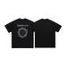 Simple Totem Print Base Shirt Trendy Hip-Hop Short Sleeve Street Loose T-Shirt For Men And Women_viptrois.com