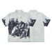 Men's Retro Roman Print Short Sleeve Shirt Leisure West Coast Fashion Couple Cardigan_viptrois.com