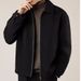 Spring And Autumn New Jacket Jacket Casual Korean Version Of Light And Mature Style Business Men's High-end Regular Spring And Autumn Lapel Collar_viptrois.com