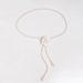 Women's Elegant Pearl Cloth Flower Sweet Fashion Elegant Camellia Waist Chain Texture Hanfu Dress Decorative Belt_viptrois.com