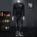 European Station Winter New Men's Fleece-Lined Thickened Youth Half-Turtle Neck Slim Fit Base Shirt Warm Top Trendy_viptrois.com