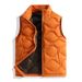Lightweight Graphene-Infused Down Vest For Men & Women – Stand Collar, Slim Fit, Warm Winter Puffer Gilet In Classic Colors_viptrois.com