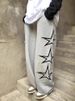 Men's Clothing Heavyweight Sports Pants Loose Hip Hop Personality Men And Women Casual Pants_viptrois.com