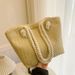 Women's Tote Bags Straw-woven Single-shoulder Tote Bags Are In Vogue. Large-capacity Fresh Woven Handbags Are Popular For Women_viptrois.com