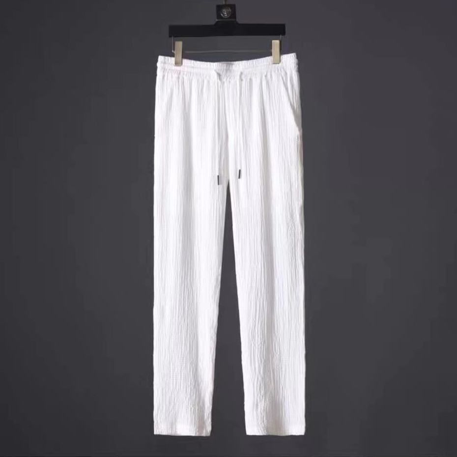 Men's Casual Suit Thin High-End Sports Suit Men's Fashion Short-Sleeved Trousers _viptrois.com