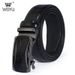 Cowhide casual automatic buckle men's belt Youth business belt_viptrois.com