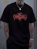VOMITORY LOGO NEW BLACK T SHIRT Fashion Unisex Versatile Comfortable Stylish Casual Top For Everyday Wear Graphic Streetwear Homme_viptrois.com