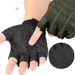 Mountaineering Outdoor Sports Wear-Resistant Fitness Tactical Bicycle Gloves Cycling Non-Slip Men And Women Half Finger_viptrois.com