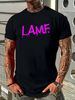 LAMF Thunders Like A Muther 70s Rock Punk T Shirt Top For Everyday Wear Stylish Designer Clothes Fashion Summer Breathable Versatile Graphic_viptrois.com