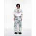 Retro 3D Printed Keychain Jeans Men's Baggy Wide-Leg Denim Pants with Digital Kangaroo Print Distressed Detailing_viptrois.com