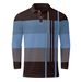 Pulse European And American INS Cross-Border 2024 Spring Button Long Sleeve Men's Sports Polo Shirt_viptrois.com