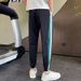 Men's Premium Ice Silk Joggers Ultra-Lightweight Tapered Ankle Pants for Summer Breathable Quick-Dry Casual Sports Wear_viptrois.com