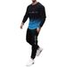 Stylish 3D Digital Print Hoodie & Pants Set - Trendy Two-Piece Outfit With Comfortable Round Neck Design_viptrois.com