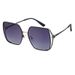 New Fashion Square Frame Polarized Sunglasses Women Personality High End Sunscreen Sunglasses Women_viptrois.com