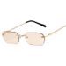 Square Frameless Sunglasses – Trendy Edge Cut Design For Men & Women, Korean Marine Style Hip Hop Eyewear_viptrois.com