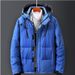 Down Cotton Clothes Men's Short Jacket Jacket Removable Hat Youth Thickened Fashion Cold Clothing Jacket_viptrois.com