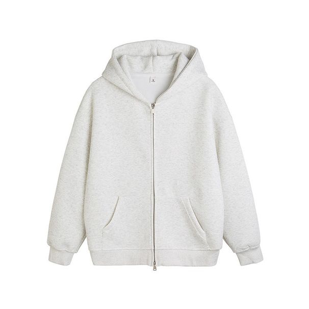 Retro Cardigan Hoodie Men's Hooded Trendy Brand Spring And Autumn Couple Jacket_viptrois.com