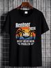 Rentner 2024 T Shirt Ruhestand Nicht Mehr Mein Problem Lustiger Spruch Herren Breathable Casual Top For Everyday Wear Designer Clothes Graphic_viptrois.com