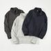 Half Zipper Stand-up Collar Heavy Jacquard Fleece Sweater Men's Autumn And Winter New American Trendy Brand 360G Thickened Top Jacket_viptrois.com