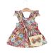 Kids’ Clothing New Contrast Color Flower Sleeveless Lace Vest Children's Dress_viptrois.com