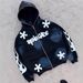 Men's Clothing Personality Letter Printing Unisex Streetwear Zip-Up Hoodie With Embroidered Patch & Bold Letter Print – Oversized Fit For Men & Women_viptrois.com