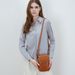 Solid Color Vertical Phone Crossbody Bag - Fashionable Double Zipper Design With Large Capacity Slim & Convenient Outing Bag_viptrois.com