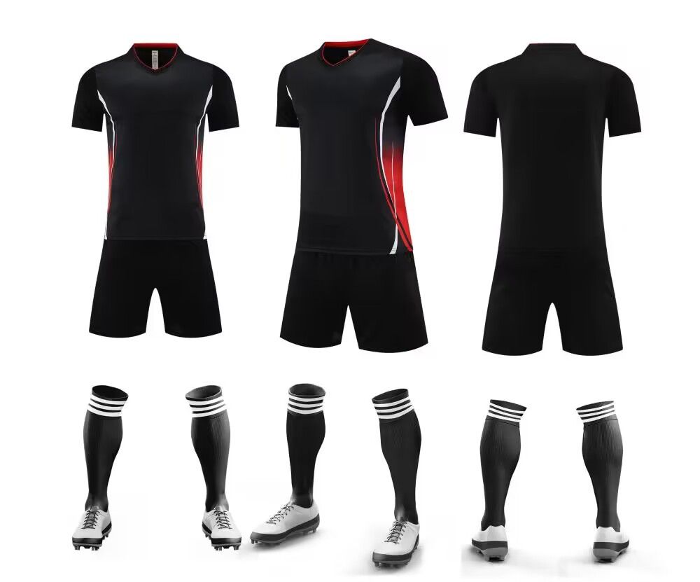 Men's Clothing training football jerseys team uniforms can be printed with font size adults new children's football jersey suits competition_viptrois.com