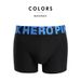 Pulse Condom Boxers Cross-Border Underwear Wholesale 3D Cut Men's Solid Color Boxer Briefs 513_viptrois.com