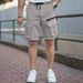 Men's Clothing Retro Sportswear Casual Shorts Men Summer Ice Silk Cool Loose Five Point Pants_viptrois.com