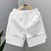 Men's Summer Shorts Breathable Quick Drying Multi Pocket Casual Solid Color Perfect For Dads_viptrois.com