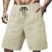 Men's Casual Cargo Shorts With Multiple Pockets – Breathable Waffle Fabric, Loose Fit, Streetwear Hip-Hop Style_viptrois.com