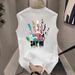 Men's Clothing Sports Vest Men's Summer Loose Outer Wear Sleeveless T Shirt Casual Wide Shoulder Waistcoat Top_viptrois.com