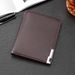Men’s Bags New Style Wallet Men's Business Atmosphere Simple Large Capacity Multi Card Slots Young Students Wallet Ticket Clip Wallet Card Holder_viptrois.com