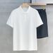 Men's Premium Cotton Polo Shirt - Classic Business Casual Short Sleeve T-Shirt For Office & Daily Wear_viptrois.com