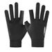Men's And Women's Summer Ice Silk Thin Leaky Two-finger Fishing Non-slip Takeaway Rider Riding Gloves_viptrois.com